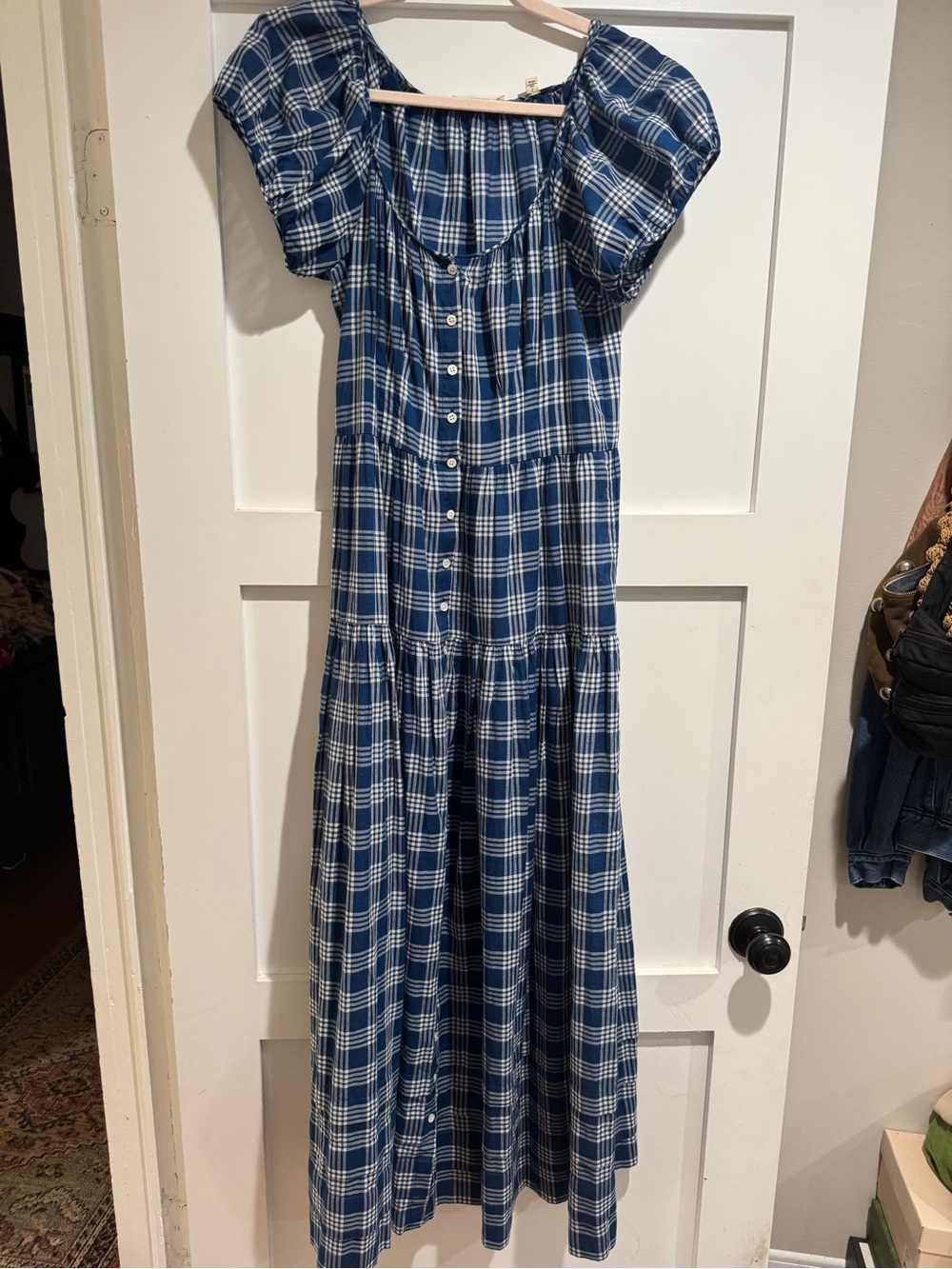 DÔEN VALENNE DRESS DORSET PLAID - Picture 2 of 6